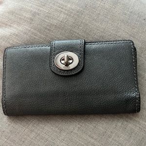 COACH Silver Wallet